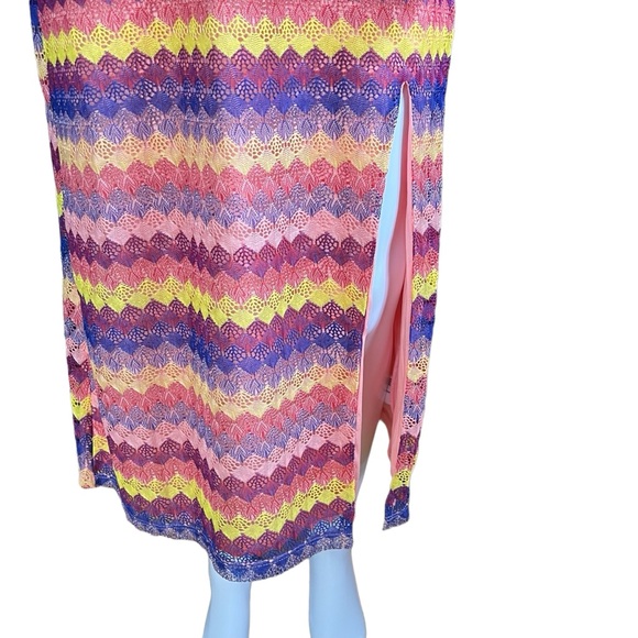 Wild Fable NWT - Womens Colorful Maxi Dress Sz MD - Picture 2 of 7